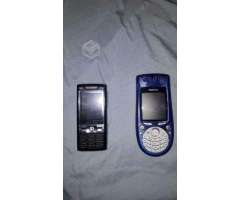 Celulares retro operativos Nokia y Sony Ericsson
