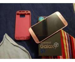 Samsung s7 rosado ediciÃ³n limitada estado como nue