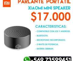 Parlante - Altavoz Bluetooth Xiaomi Mini Negro - Valdivia