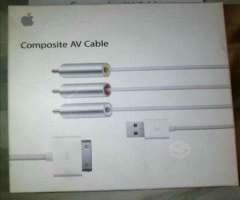 Apple Composite AV Cable/ iPod iPhone iPad a video - Santiago