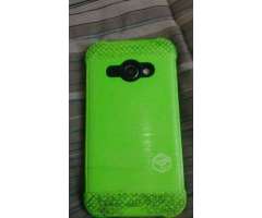 Carcasa samsung Galaxy j1 ace verde forforecente - Talca