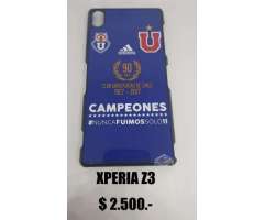 Carcasa Xperia Z3 U. De Chile Campeon - MaipÃº