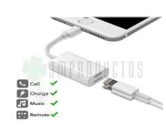 Adaptador Y Cargador Lightning Iphone X 7 8 Iphone - Macul