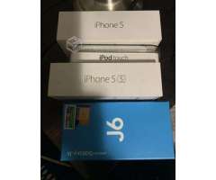 Cajas iPhone 5 -5x IPod touch GAlaxy J6 - Iquique