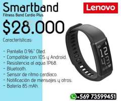 Smartband Lenovo + Audifonos Syllable D3x - Valdivia