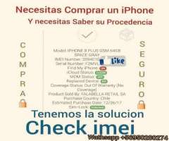 Check imei iPhone y huawei  - Santiago