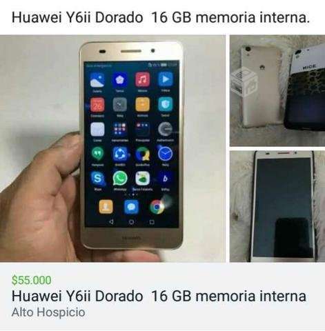 Huawei Y6ii Dorado 16 GB memoria interna - Alto Hospicio Huawei Y6ii Dorado 16 GB memoria interna - Alto Hospicio
