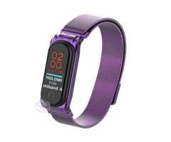 Pulsera de Acero Xiaomi Mi Band 4 Morada - MaipÃº