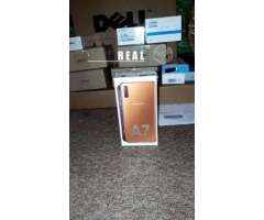 Samsung galaxy a7 2018 dorado 64gb prepago - ValparaÃ­so