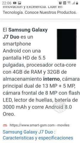 SAMSUNG j7 Duo - San Ramón SAMSUNG j7 Duo - San Ramón